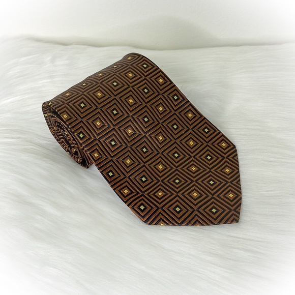 💕Beautiful Brown Today’s Man Silk Tie💕 - Picture 7 of 11